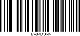 Código de barras (EAN, GTIN, SKU, ISBN): 'KI740ABONA'