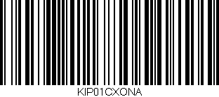 Código de barras (EAN, GTIN, SKU, ISBN): 'KIP01CXONA'