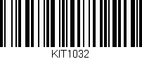 Código de barras (EAN, GTIN, SKU, ISBN): 'KIT1032'
