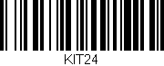 Código de barras (EAN, GTIN, SKU, ISBN): 'KIT24'