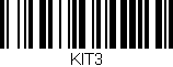 Código de barras (EAN, GTIN, SKU, ISBN): 'KIT3'