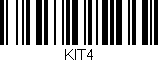 Código de barras (EAN, GTIN, SKU, ISBN): 'KIT4'