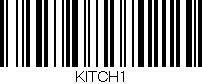 Código de barras (EAN, GTIN, SKU, ISBN): 'KITCH1'