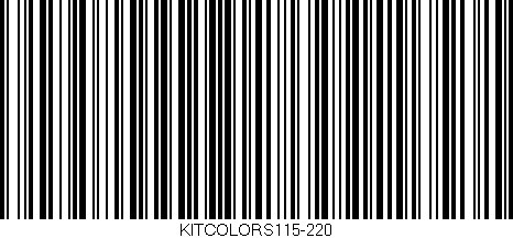 Código de barras (EAN, GTIN, SKU, ISBN): 'KITCOLORS115-220'