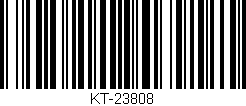 Código de barras (EAN, GTIN, SKU, ISBN): 'KT-23808'