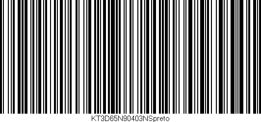 Código de barras (EAN, GTIN, SKU, ISBN): 'KT3D65N90403NSpreto'