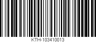 Código de barras (EAN, GTIN, SKU, ISBN): 'KTH-103410013'