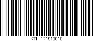 Código de barras (EAN, GTIN, SKU, ISBN): 'KTH-171910010'