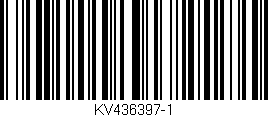 Código de barras (EAN, GTIN, SKU, ISBN): 'KV436397-1'