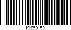 Código de barras (EAN, GTIN, SKU, ISBN): 'Kit059159'