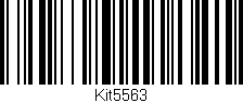 Código de barras (EAN, GTIN, SKU, ISBN): 'Kit5563'