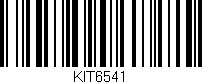 Código de barras (EAN, GTIN, SKU, ISBN): 'Kit6541'