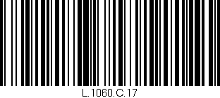 Código de barras (EAN, GTIN, SKU, ISBN): 'L.1060.C.17'