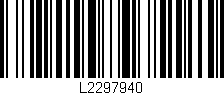 Código de barras (EAN, GTIN, SKU, ISBN): 'L2297940'