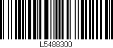 Código de barras (EAN, GTIN, SKU, ISBN): 'L5488300'