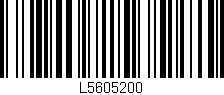 Código de barras (EAN, GTIN, SKU, ISBN): 'L5605200'