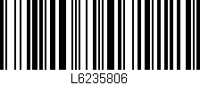 Código de barras (EAN, GTIN, SKU, ISBN): 'L6235806'