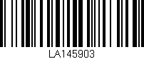 Código de barras (EAN, GTIN, SKU, ISBN): 'LA145903'