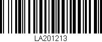 Código de barras (EAN, GTIN, SKU, ISBN): 'LA201213'