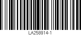 Código de barras (EAN, GTIN, SKU, ISBN): 'LA258914-1'