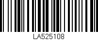 Código de barras (EAN, GTIN, SKU, ISBN): 'LA525108'