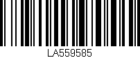 Código de barras (EAN, GTIN, SKU, ISBN): 'LA559585'