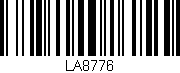 Código de barras (EAN, GTIN, SKU, ISBN): 'LA8776'