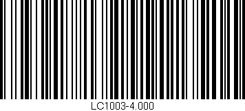 Código de barras (EAN, GTIN, SKU, ISBN): 'LC1003-4.000'