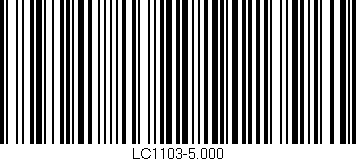 Código de barras (EAN, GTIN, SKU, ISBN): 'LC1103-5.000'