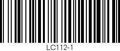 Código de barras (EAN, GTIN, SKU, ISBN): 'LC112-1'