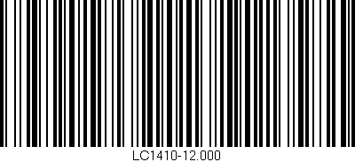 Código de barras (EAN, GTIN, SKU, ISBN): 'LC1410-12.000'