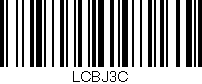 Código de barras (EAN, GTIN, SKU, ISBN): 'LCBJ3C'