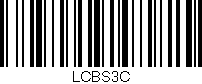 Código de barras (EAN, GTIN, SKU, ISBN): 'LCBS3C'