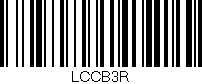 Código de barras (EAN, GTIN, SKU, ISBN): 'LCCB3R'