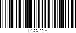 Código de barras (EAN, GTIN, SKU, ISBN): 'LCCJ12R'