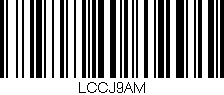 Código de barras (EAN, GTIN, SKU, ISBN): 'LCCJ9AM'