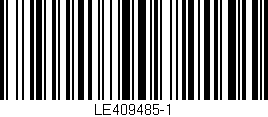 Código de barras (EAN, GTIN, SKU, ISBN): 'LE409485-1'