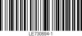 Código de barras (EAN, GTIN, SKU, ISBN): 'LE730694-1'