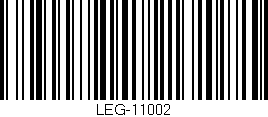 Código de barras (EAN, GTIN, SKU, ISBN): 'LEG-11002'
