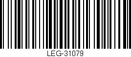 Código de barras (EAN, GTIN, SKU, ISBN): 'LEG-31079'