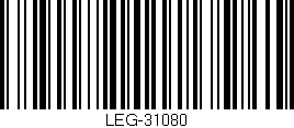 Código de barras (EAN, GTIN, SKU, ISBN): 'LEG-31080'