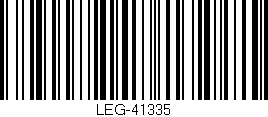 Código de barras (EAN, GTIN, SKU, ISBN): 'LEG-41335'