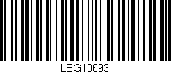 Código de barras (EAN, GTIN, SKU, ISBN): 'LEG10693'