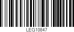 Código de barras (EAN, GTIN, SKU, ISBN): 'LEG10847'