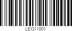 Código de barras (EAN, GTIN, SKU, ISBN): 'LEG11001'