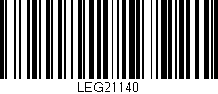 Código de barras (EAN, GTIN, SKU, ISBN): 'LEG21140'