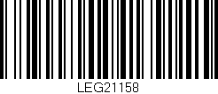 Código de barras (EAN, GTIN, SKU, ISBN): 'LEG21158'