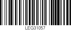 Código de barras (EAN, GTIN, SKU, ISBN): 'LEG31057'
