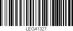 Código de barras (EAN, GTIN, SKU, ISBN): 'LEG41327'