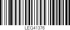Código de barras (EAN, GTIN, SKU, ISBN): 'LEG41376'